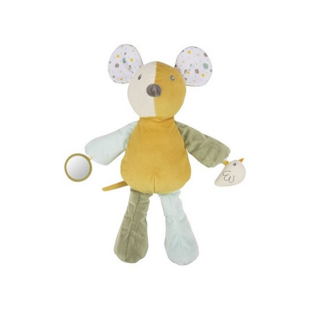 CANPOL BABIES PLUSH TOY MOUSE WITH SQUEAK